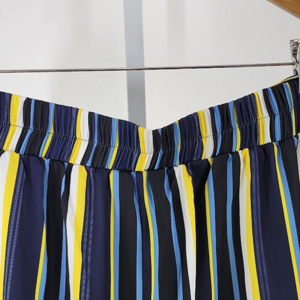 BLOOMINGDALE'S MAREE POUR TOI spring stripe pants Sz 16 NEW - Picture 5 of 8